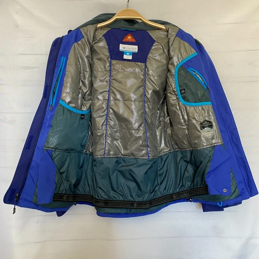 Columbia Omni-Heat Veloca Vixen II Snow Ski Jacket Women M Waterproof Hooded - Picture 8 of 16